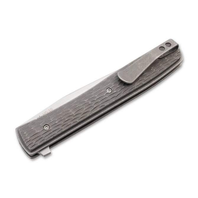 Boker Plus Urban Trapper Jigged Titanium