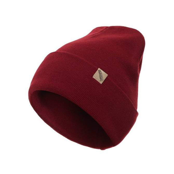 BASK WATCH CAP, тёмно-красный