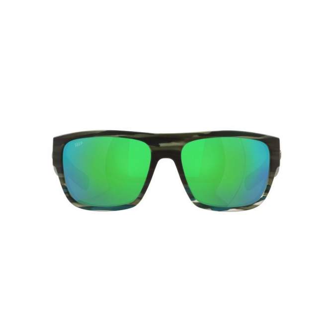 Costa Sampan Green Mirror 580P, Matte Reef