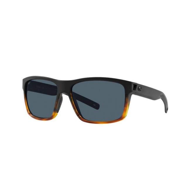 Costa Slack Tide Gray 580P, Matte Black Shiny Tortoise