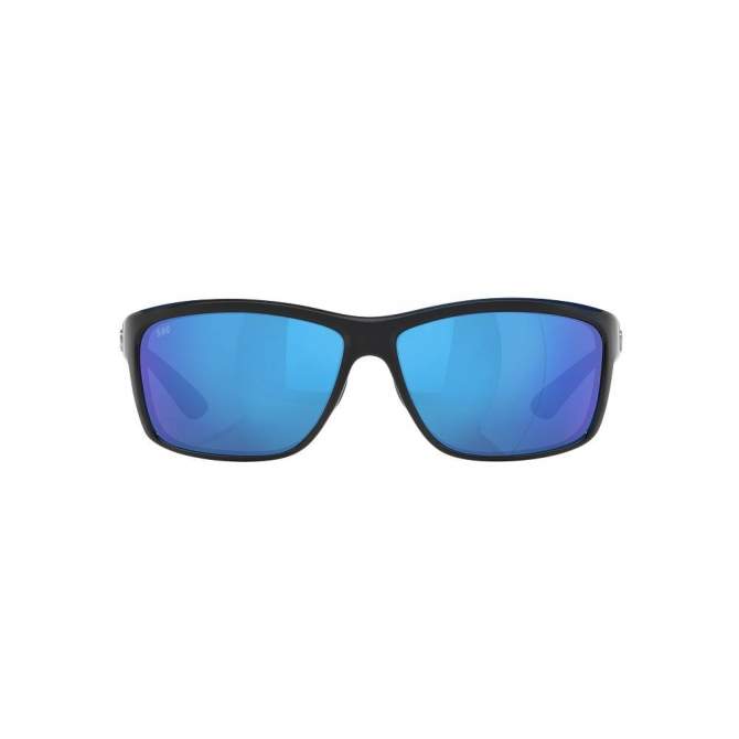 Costa Mag Bay Blue Mirror 580G, Shiny Black