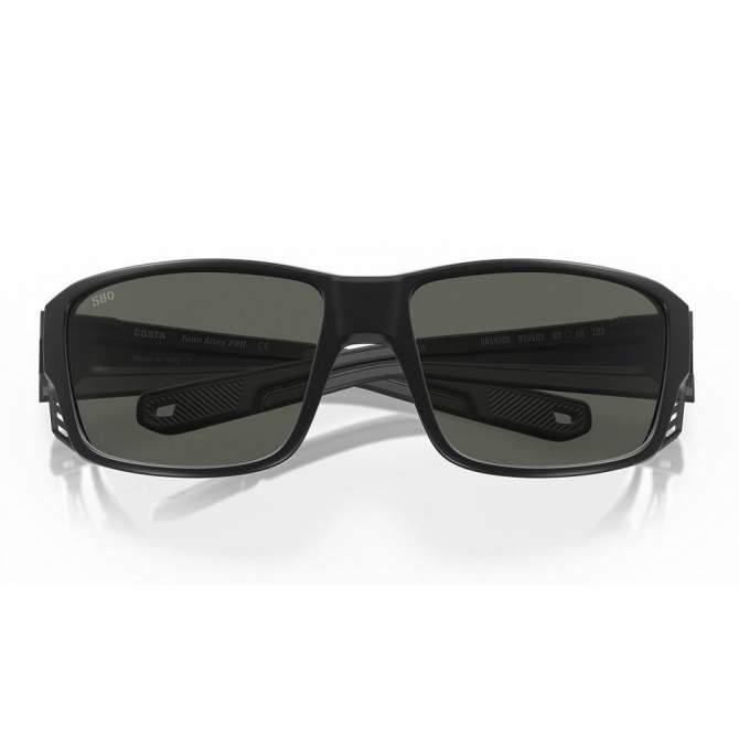 Costa Tuna Alley Pro Gray 580G, Matte Black
