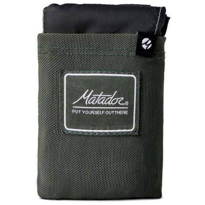 Matador POCKET BLANKET 3.0 с зелёным чехлом