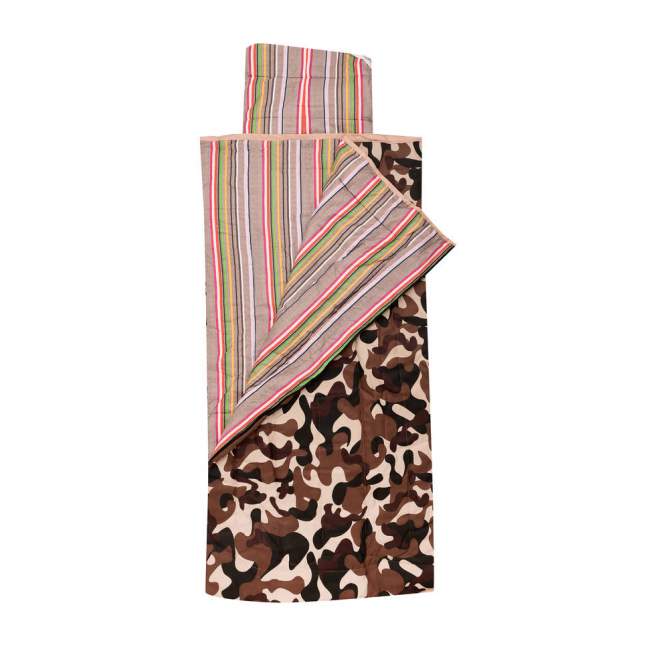 Спальный мешок Монголия, камуфляж коричневый