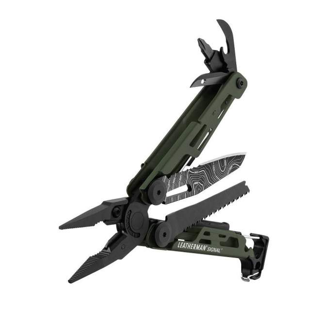 Leatherman SIGNAL GREEN Topo Blade