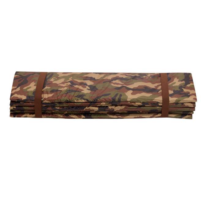 Коврик туристический складной Гармошка, камуфляж коричневый