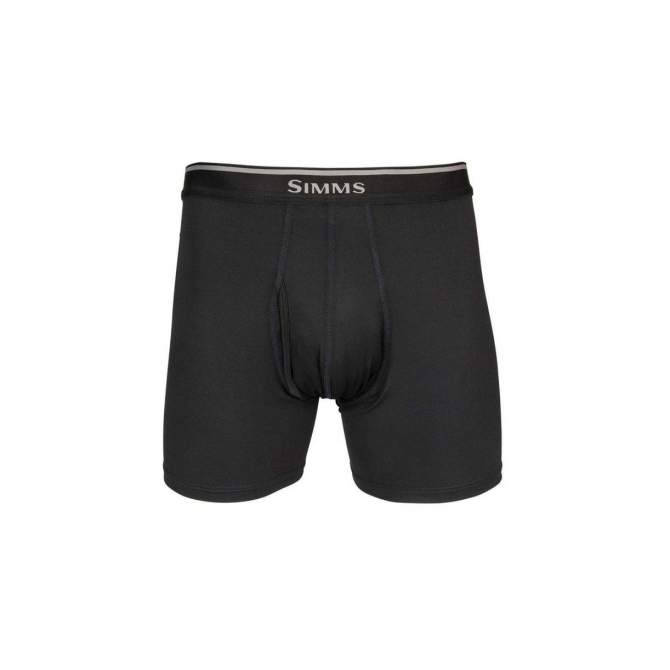 Simms Cooling Boxer Brief, Carbon