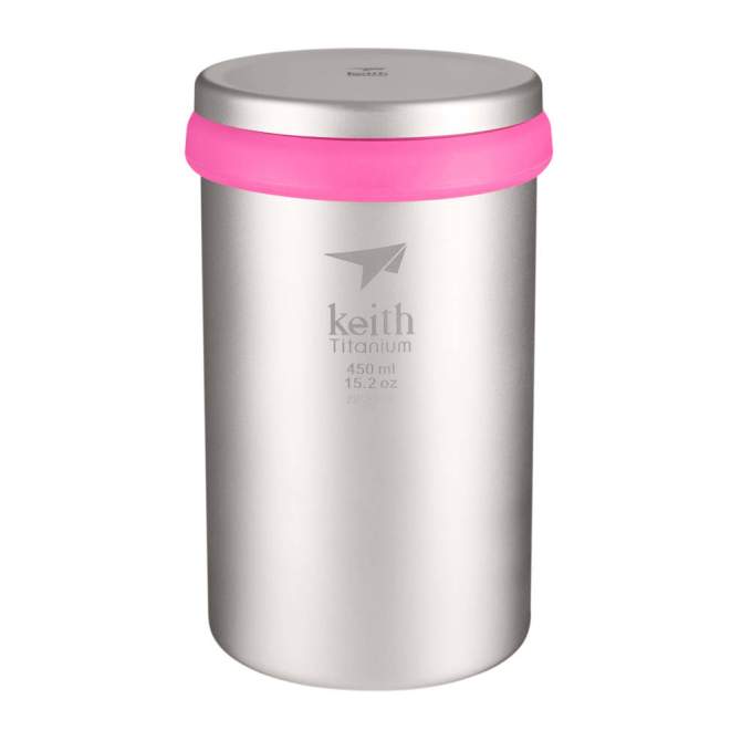 Keith Titanium Ti3524 450ml, розовый