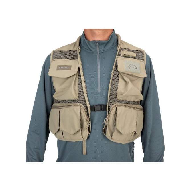 Simms Tributary Vest, Tan