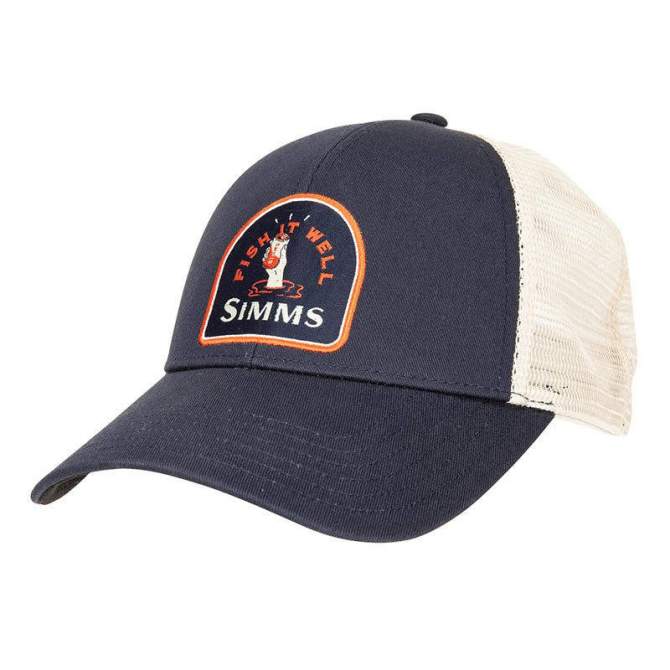 Simms Fish It Well Trucker, Admiral Blue