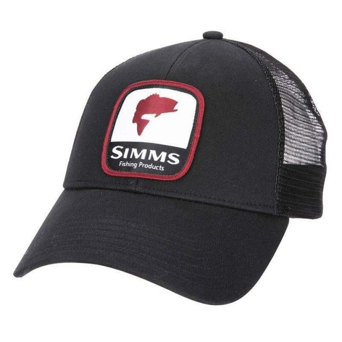 Simms Patch Trucker, Black
