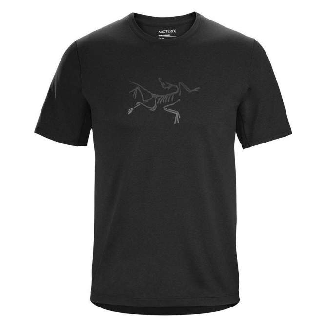 Arcteryx CORMAC LOGO SS MEN'S, M, Black