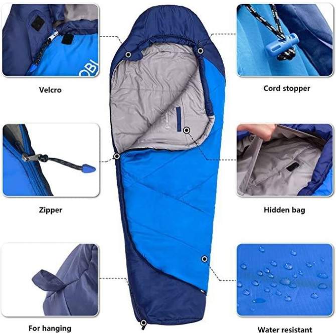 Mobi Garden MUMMY SINGLE 1.4KG, синий