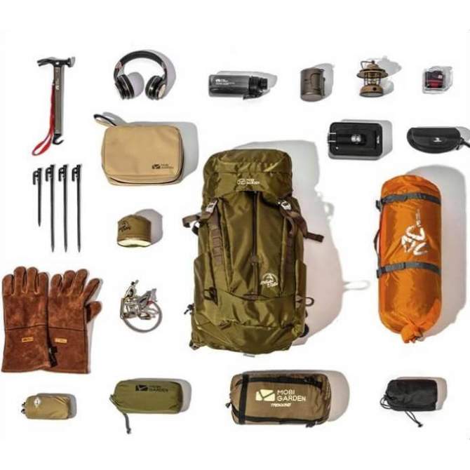 Mobi Garden YING CHI 45L, зелёный