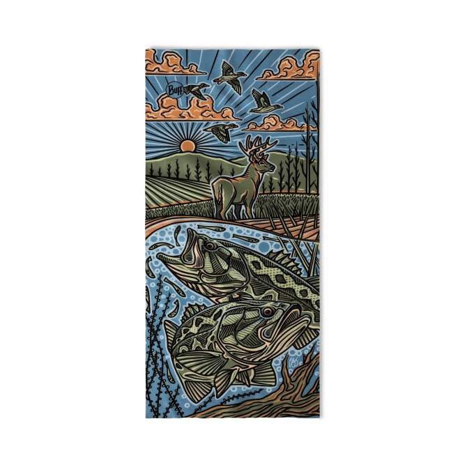 BUFF Coolnet UV+ Casey Underwood Bass Scape Multi