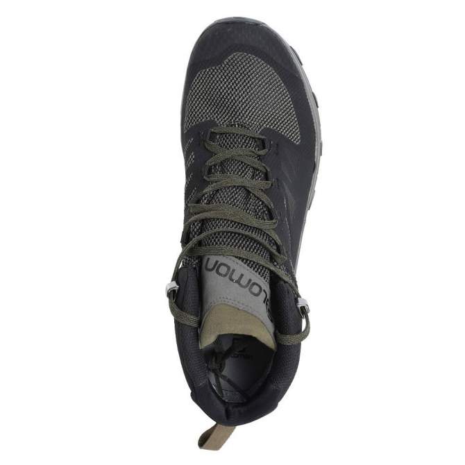 Salomon OUTline Mid GTX, Black-Beluga-Cap