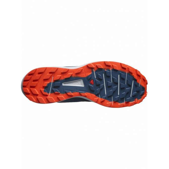 Salomon SENSE RIDE 3 GTX INVIS FIT, Poseidon Pearl-Cherry Tomato
