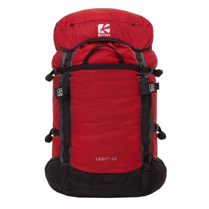 BASK LIGHT 69, красный тёмно-серый