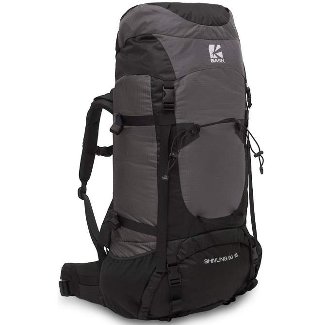 BASK SHIVLING 90 V3, чёрный светло-серый