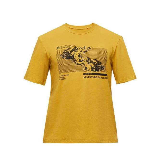 BASK TOPOGRAPHY LT, горчичный