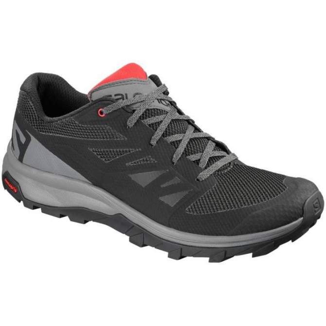 Кроссовки Salomon OUTLINE, 8,5(42), Black-Quiet Shade
