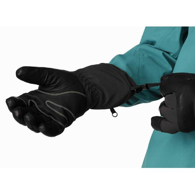 Arcteryx FISSION SV GLOVE, Black-Infrared