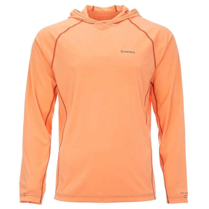 Simms SolarFlex Hoody, Coral Reef Heather