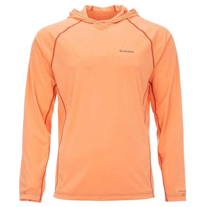 Simms SolarFlex Hoody, Coral Reef Heather