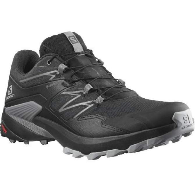 Salomon WINGS SKY GTX, Ebony-Black-Lemo