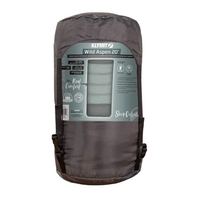 Klymit WILD ASPEN 20 Rectangle, зелёный