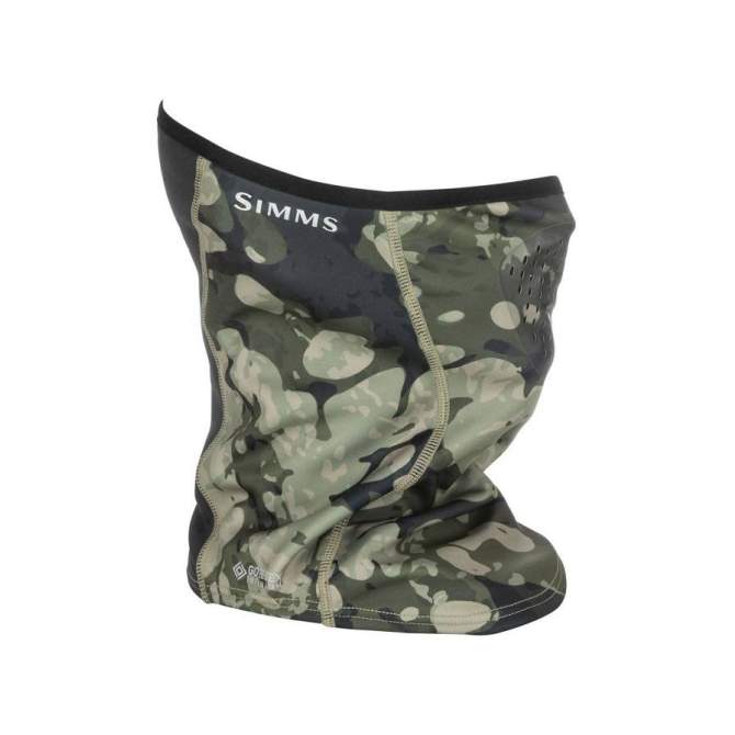 Simms Gore Infinium Neck Gaiter, Riparian Camo