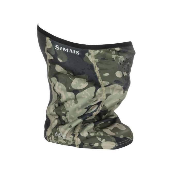 Simms Gore Infinium Neck Gaiter, Riparian Camo
