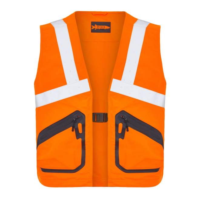 Жилет сигнальный Pike с застёжкой V3, оранжевый