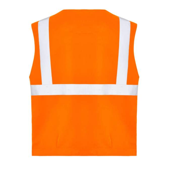 Жилет сигнальный Pike с застёжкой V3, оранжевый