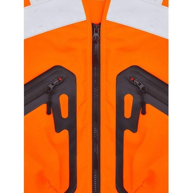 Жилет сигнальный Pike с молнией V3, оранжевый