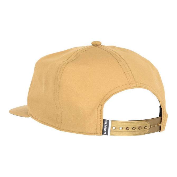 Simms Unstructured Flat Brim Cap, Camel