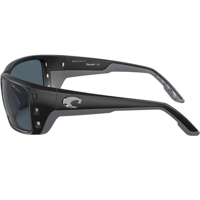 Costa Permit Gray 580P, Matte Black