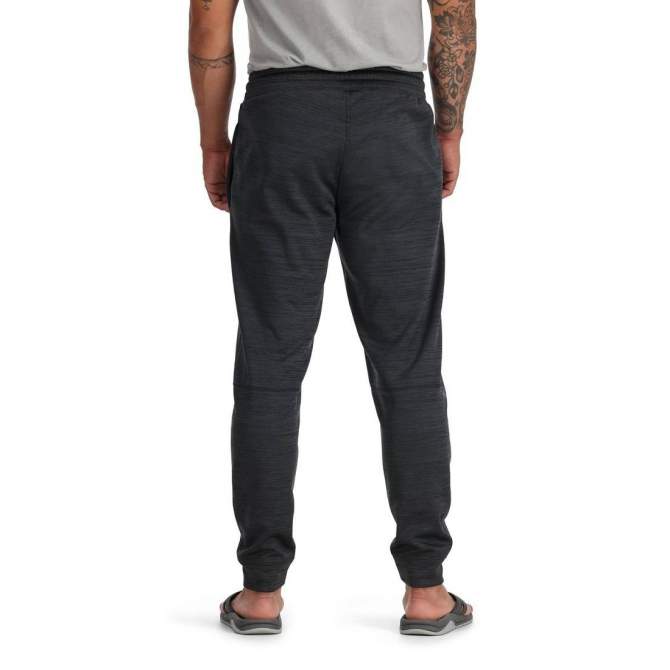 Simms Challenger Sweatpants, Black Heather