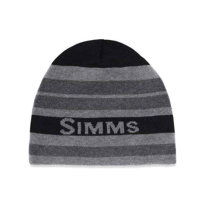Simms Everyday Beanie, Carbon Stripe