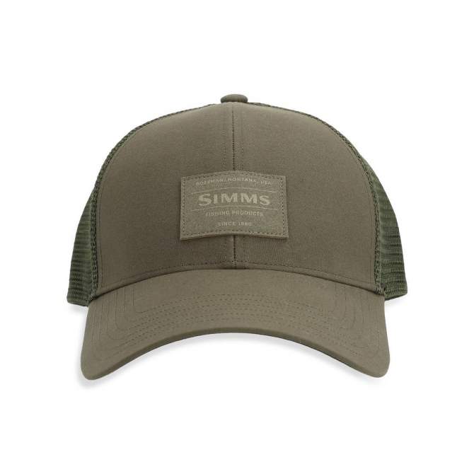 Simms Cardwell Trucker, Dark Olive