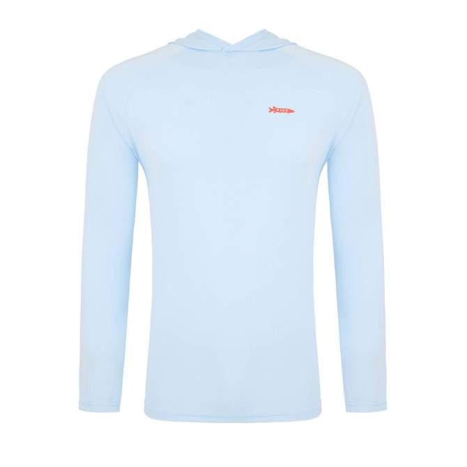 Pike SUNSHIELD HOODIE, Sky Blue