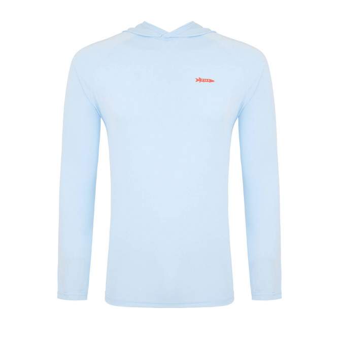 Pike SUNSHIELD HOODIE, Sky Blue