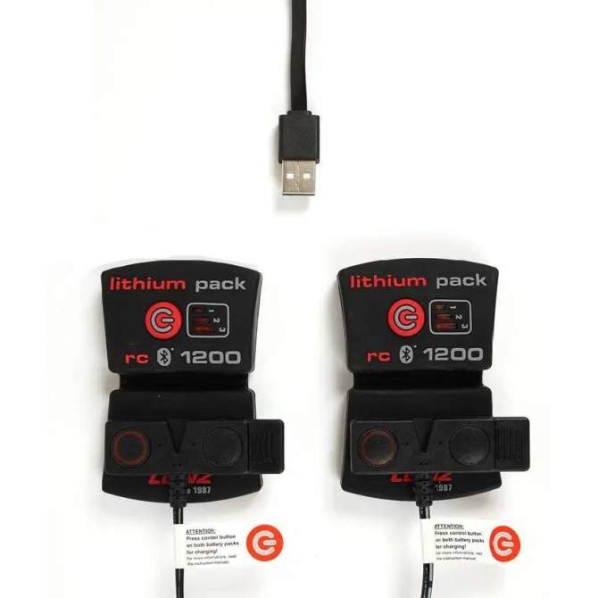 LENZ LITHIUM PACK RCB 1200 USB, Black