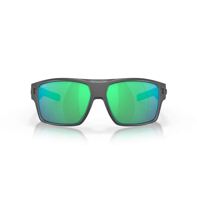 Costa Diego Green Mirror 580G, Matte Gray Frame