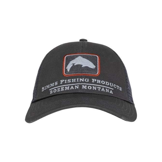 Simms Trout Icon Trucker, Carbon