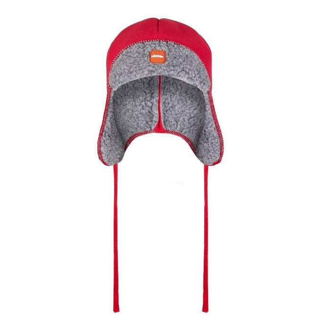 Pike USHANKA, красно-серый