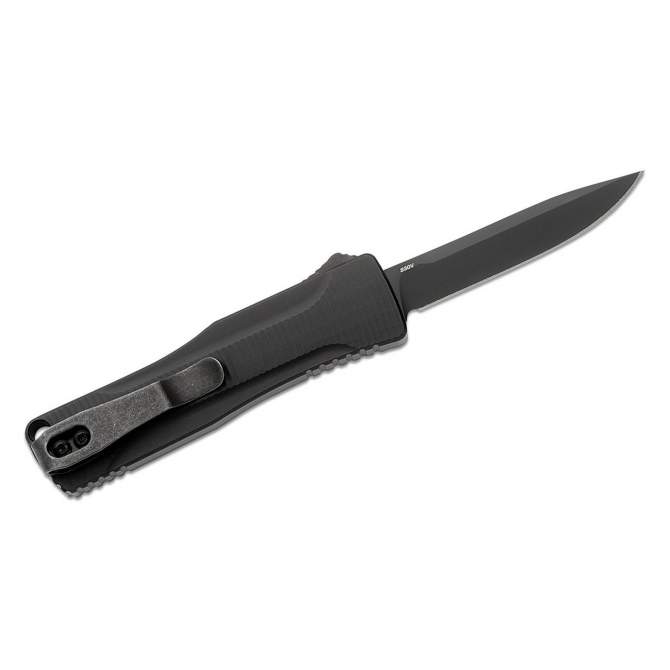 Benchmade OM Aluminum Black, клинок P 6,29 см