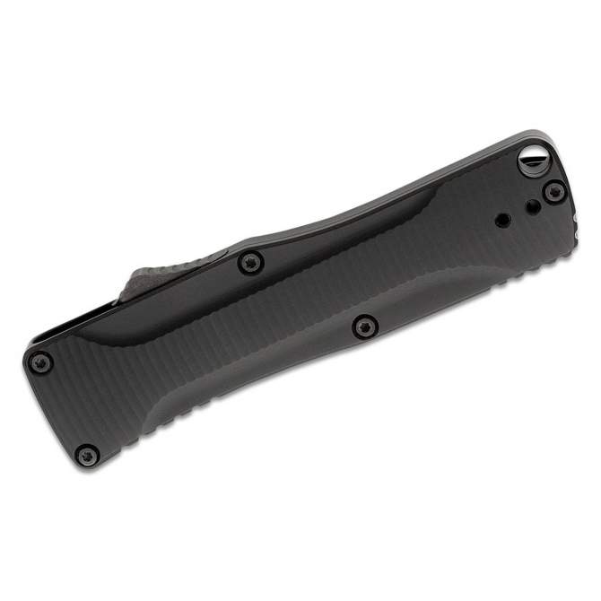 Benchmade OM Aluminum Black, клинок P 6,29 см