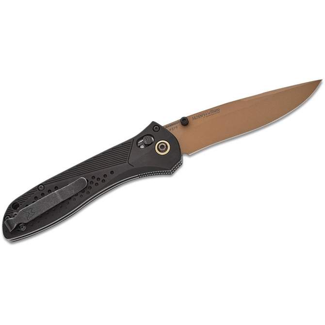 Benchmade Seven Ten Aluminium Black MagnaCut, клинок P 10,2 см