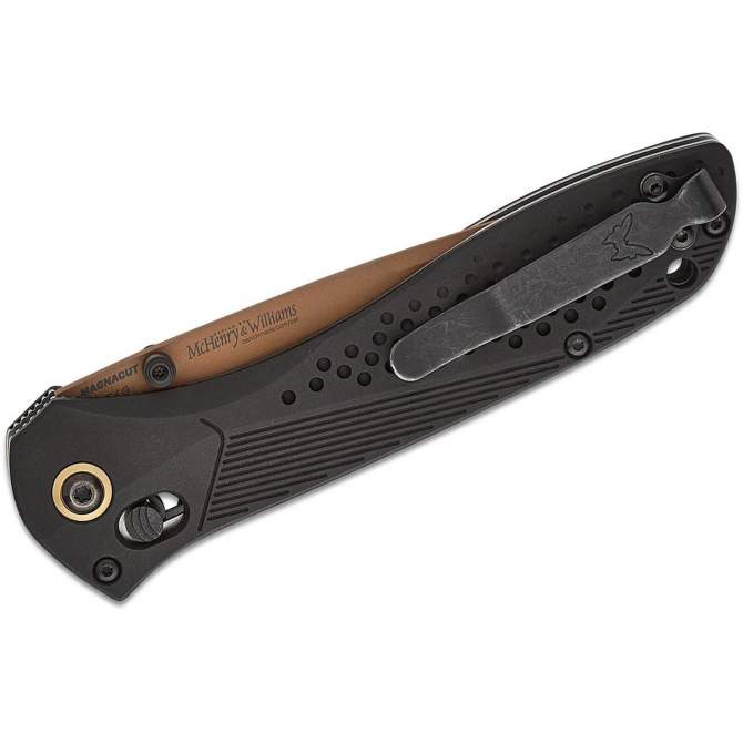 Benchmade Seven Ten Aluminium Black MagnaCut, клинок P 10,2 см